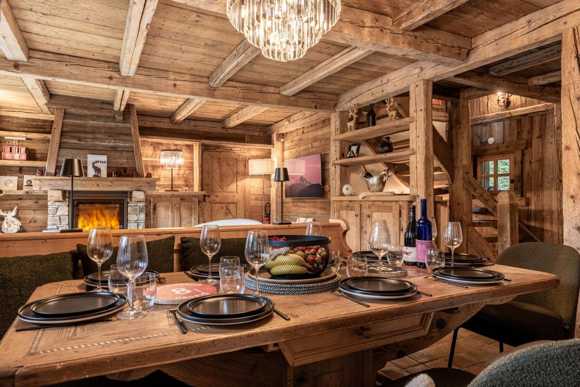 Chalet Mont D'Arbois Ski Et Golf 梅杰夫 外观 照片