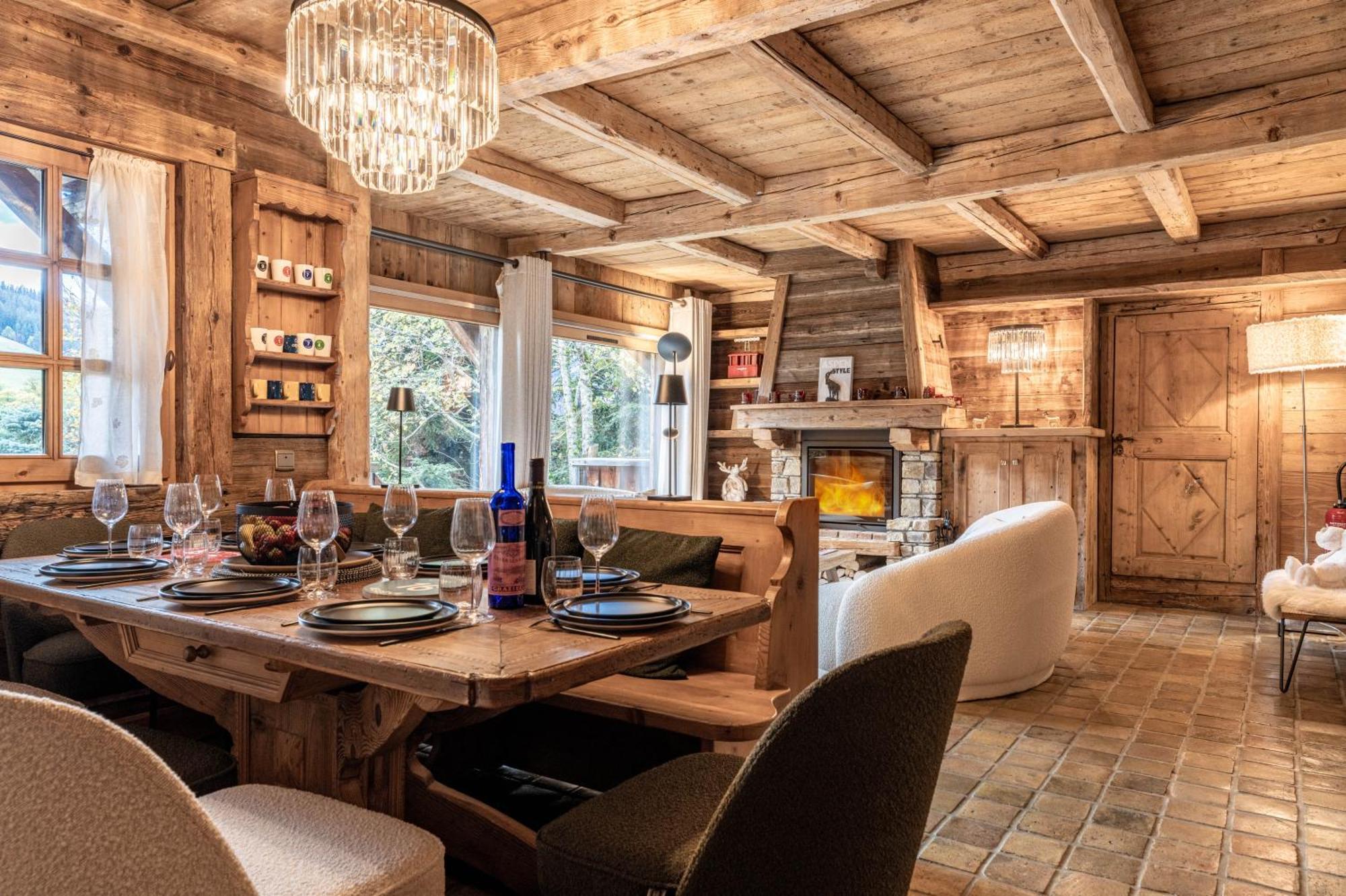 Chalet Mont D'Arbois Ski Et Golf 梅杰夫 外观 照片